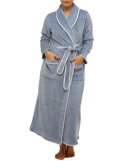 Satin Trim Robe