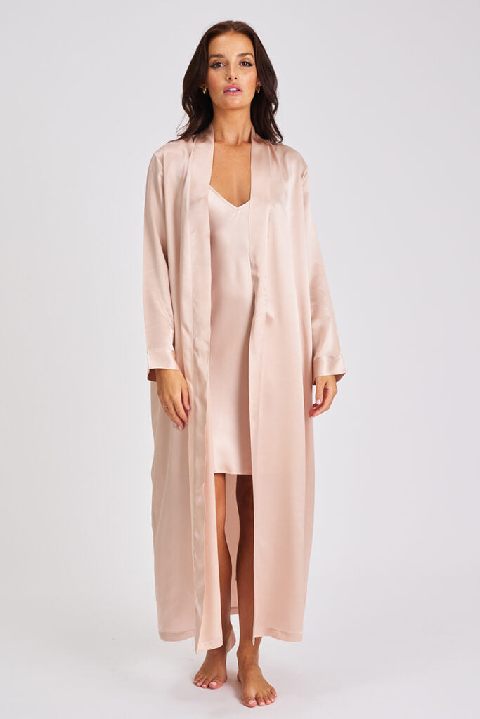 Silk Long Robe